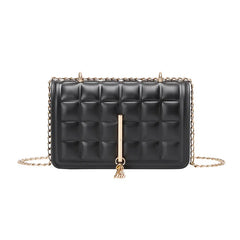 Ladies Square Jelly Shoulder Bag PVC Messenger Handbag