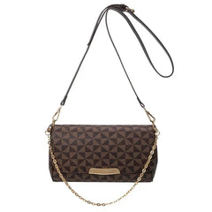 Women Crossbody Bag Leather Tote Messenger Handbag Clutch Chains Shoulder Bag