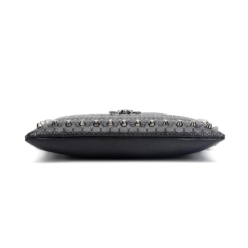 Skull Rivet Women's Crossbody Bag Lady Dinner Shoulder Bag