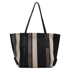 Canvas Women's Shoulder Bag Large Square Crossbody Bag