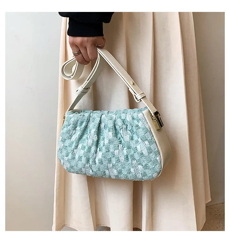 Cloth Women's Shoulder Bag Crossbody Bag Cloud Handbag