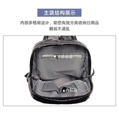 Cotton Women's Backpack Wave Point Shell School Bag