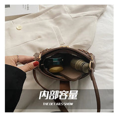 Crocodile Pattern Women's Shoulder Bag Chain Crossbody Bag