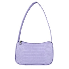 Crocodile Pattern Women's Shoulder Bag Crossbody Handbag