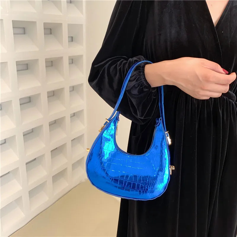 Crocodile Shoulder Bag Crossbody Bag for Women