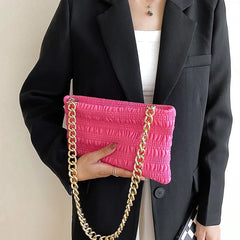 Women's Chain Crossbody Flap Handbag