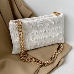 Women's Chain Crossbody Flap Handbag