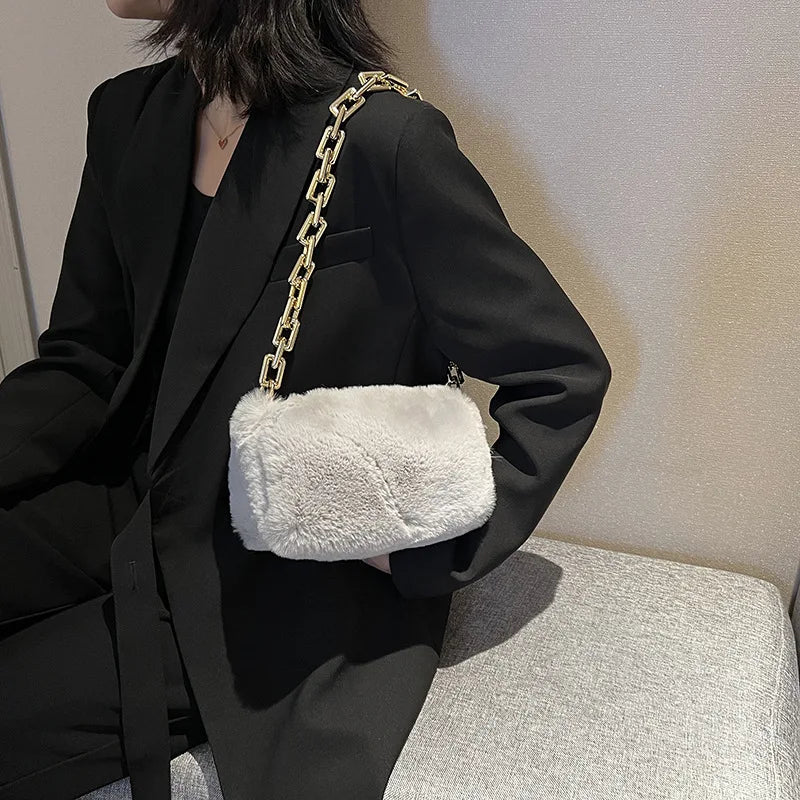 Women's Chain Crossbody Handbag Shoulder Bag