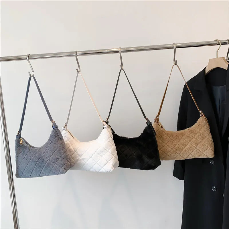 Half Moon Crossbody Bag Women's Shoulder Handbag