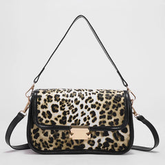 Leopard Printed Women's Shoulder Bag Handbag