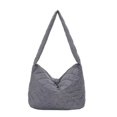 Nylon Women's Shoulder Bag Crossbody Handbag Large Flap