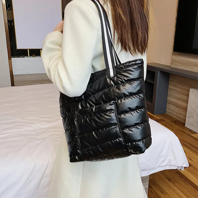 Nylon Women's Shoulder Bag Handbag Crossbody Bucket Bag