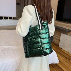 Nylon Women's Shoulder Bag Handbag Crossbody Bucket Bag