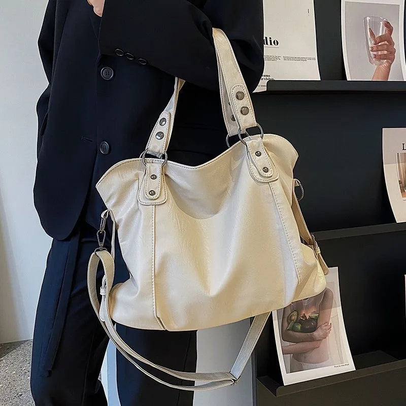Women's Crossbody Bag PU Leather Shoulder Messenger Tote Handbag
