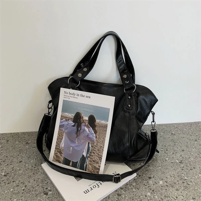 Women's Crossbody Bag PU Leather Shoulder Messenger Tote Handbag