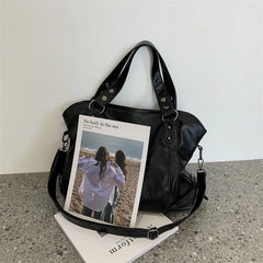 Women's Crossbody Bag PU Leather Shoulder Messenger Tote Handbag