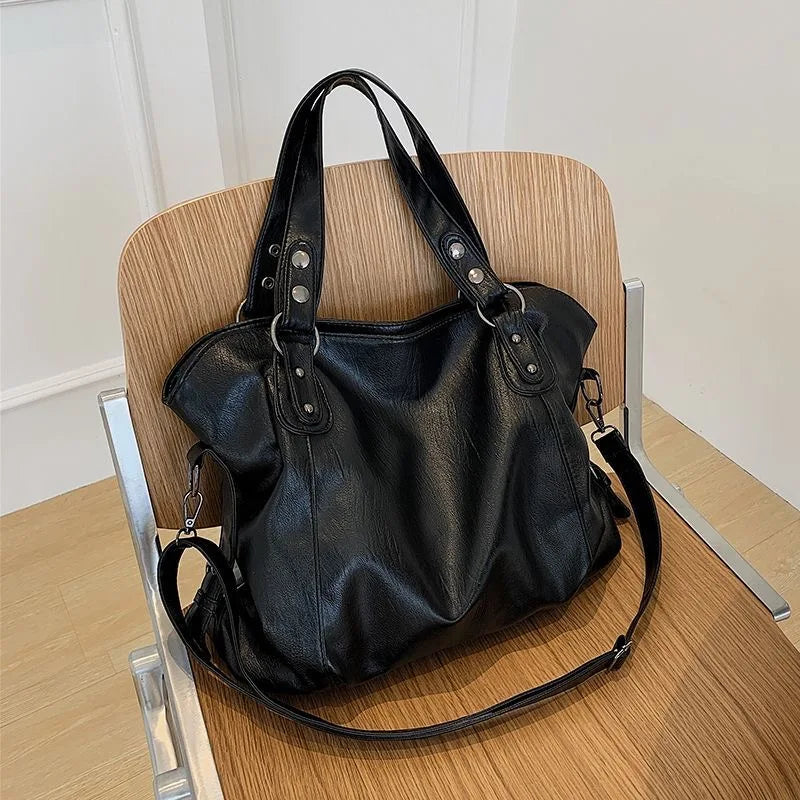 Women's Crossbody Bag PU Leather Shoulder Messenger Tote Handbag