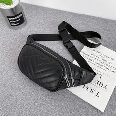 PU Leather Women's Shoulder Bag Small Square Crossbody Bag
