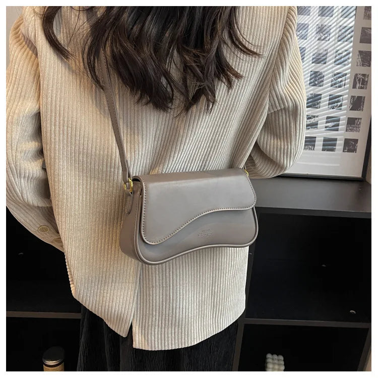 Women's Crossbody Shoulder Bag PU Leather Handbag