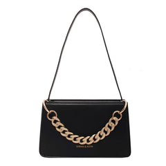 PU Leather Women's Shoulder Bag Chain Handbag Small Square Crossbody Bag