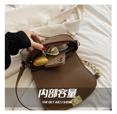 PU Leather Women's Crossbody Handbag Shoulder Purse