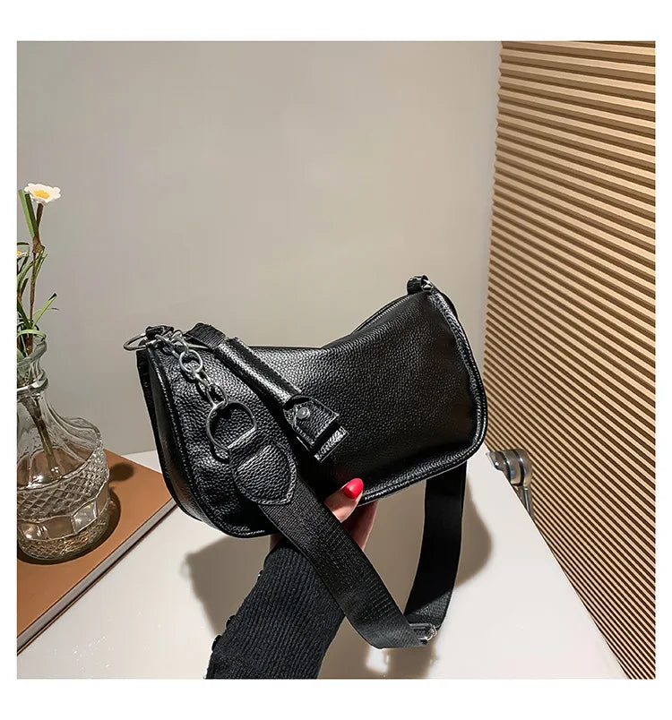 PU Leather Women's Shoulder Bag Crossbody Handbag