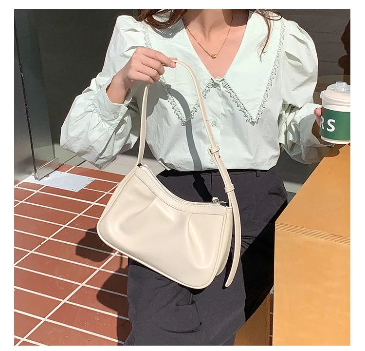 PU Leather Women's Shoulder Crossbody Bag Handbag