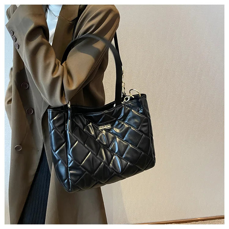 PU Leather Women's Shoulder Bag Large Handbag Crossbody