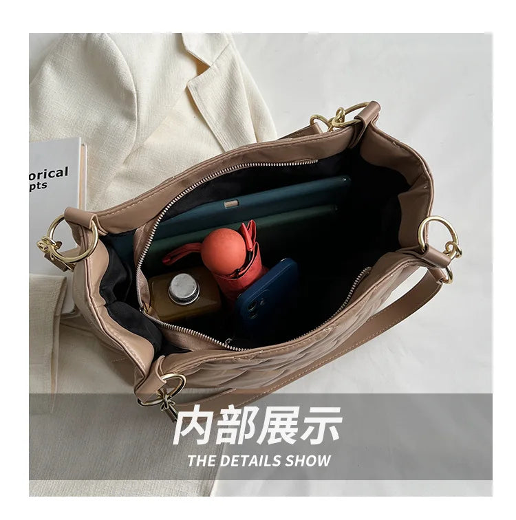 PU Leather Women's Shoulder Bag Large Handbag Crossbody