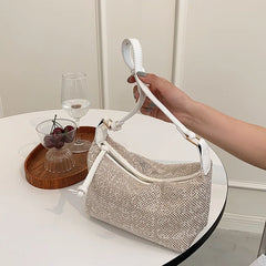 PU Leather Women's Small Square Shoulder Bag for Everyday