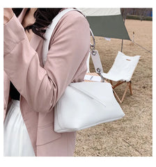 Small Square Crossbody Bag for Women PU Leather Shoulder Handbag