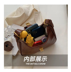 Retro Lock Crossbody Bag Women's Shoulder Bag