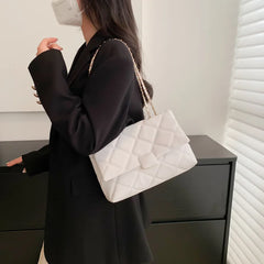 Quilted Women's Shoulder Bag Chain Crossbody Handbag