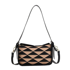 Plaid Shoulder Crossbody Handbag Quilted Women's Bag