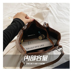 Plaid Quilted Women's Shoulder Bag Crossbody Bag