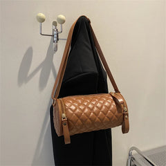Plaid Quilted Women's Shoulder Bag Crossbody Bag Handbag