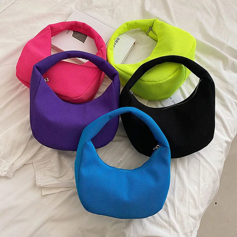 Summer Casual Nylon Shoulder Bag Women Totes