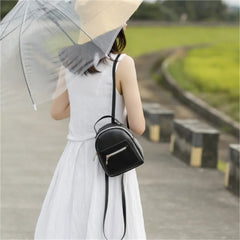Women Mini Soft Touch Multi-Function Backpack