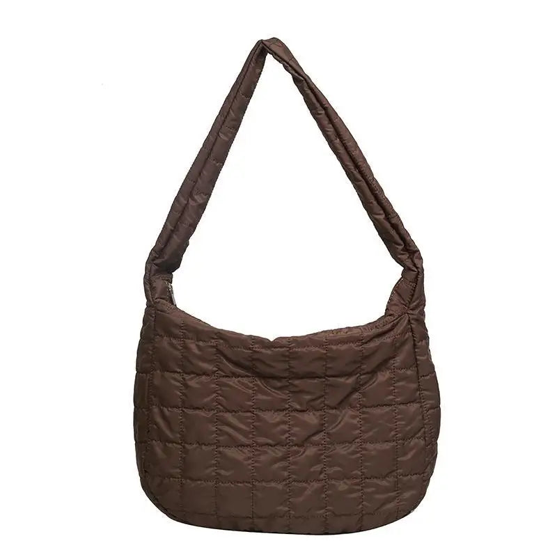 Women's Tote Bag Autumn Winter Lady Shoulder Bag High Cotton Handbags