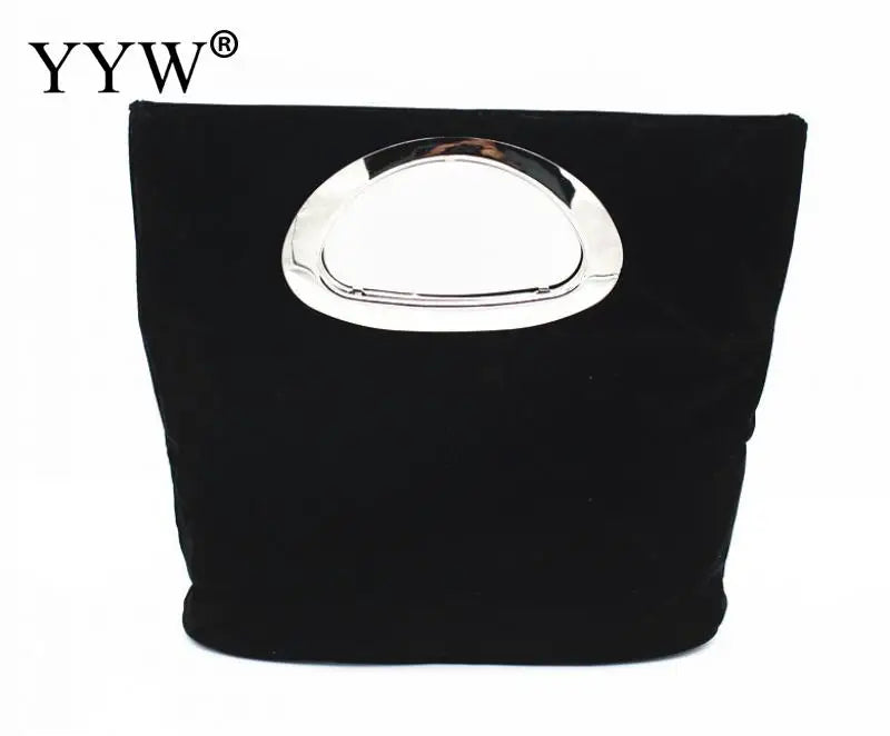 Purple Flannelette Women Handbags Bucket Bag Crossbody Casual Bag