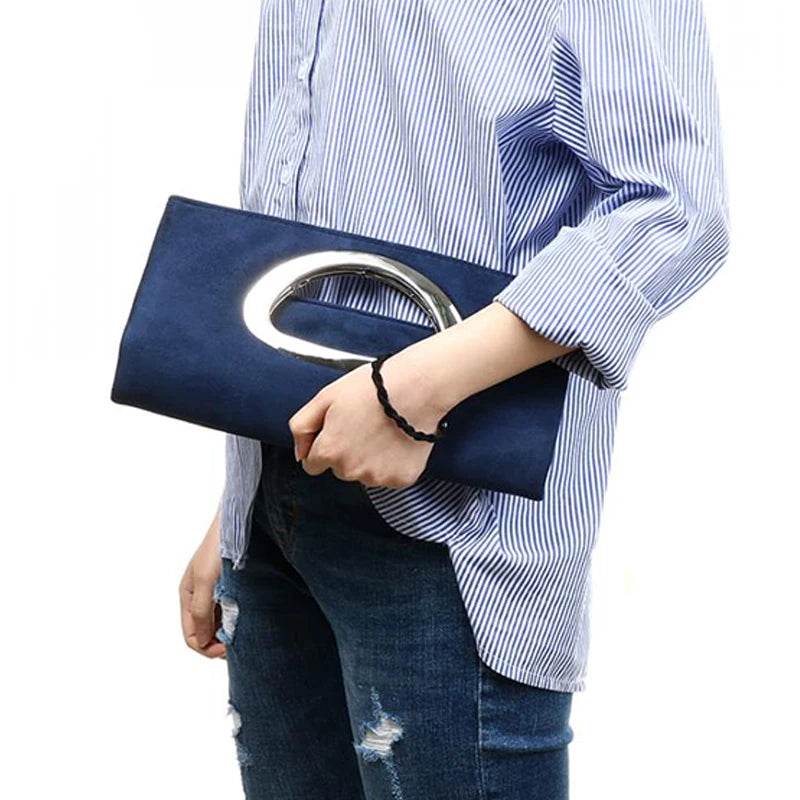 Purple Flannelette Women Handbags Bucket Bag Crossbody Casual Bag