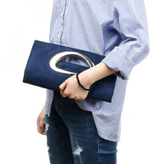 Purple Flannelette Women Handbags Bucket Bag Crossbody Casual Bag