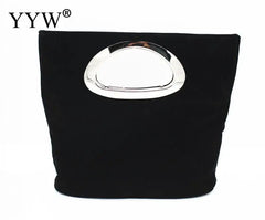 Purple Flannelette Women Handbags Bucket Bag Crossbody Casual Bag