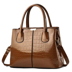 Autumn Stone Pattern Large-capacity One-shoulder Messenger Bag