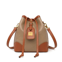 Leather Crossbody Handbag for Women Vintage Sling Messenger Bag
