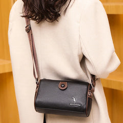 Leather Sling Handbags Vintage Shoulder Messenger Bags for Women