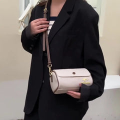 Vintage Leather Handbag for Women Tote Shoulder Bag