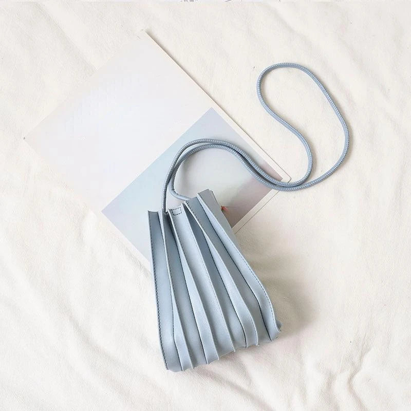 Women's PU Leather Crossbody Shoulder Bag Mini Messenger Phone Pack