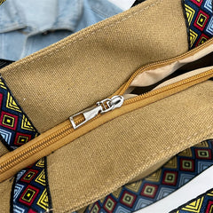 Canvas Tote Bag Large Capacity Shoulder Bag for Women
