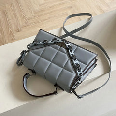 Women's Flap Shoulder Bag Pu Leather Classic Crossbody Handbag